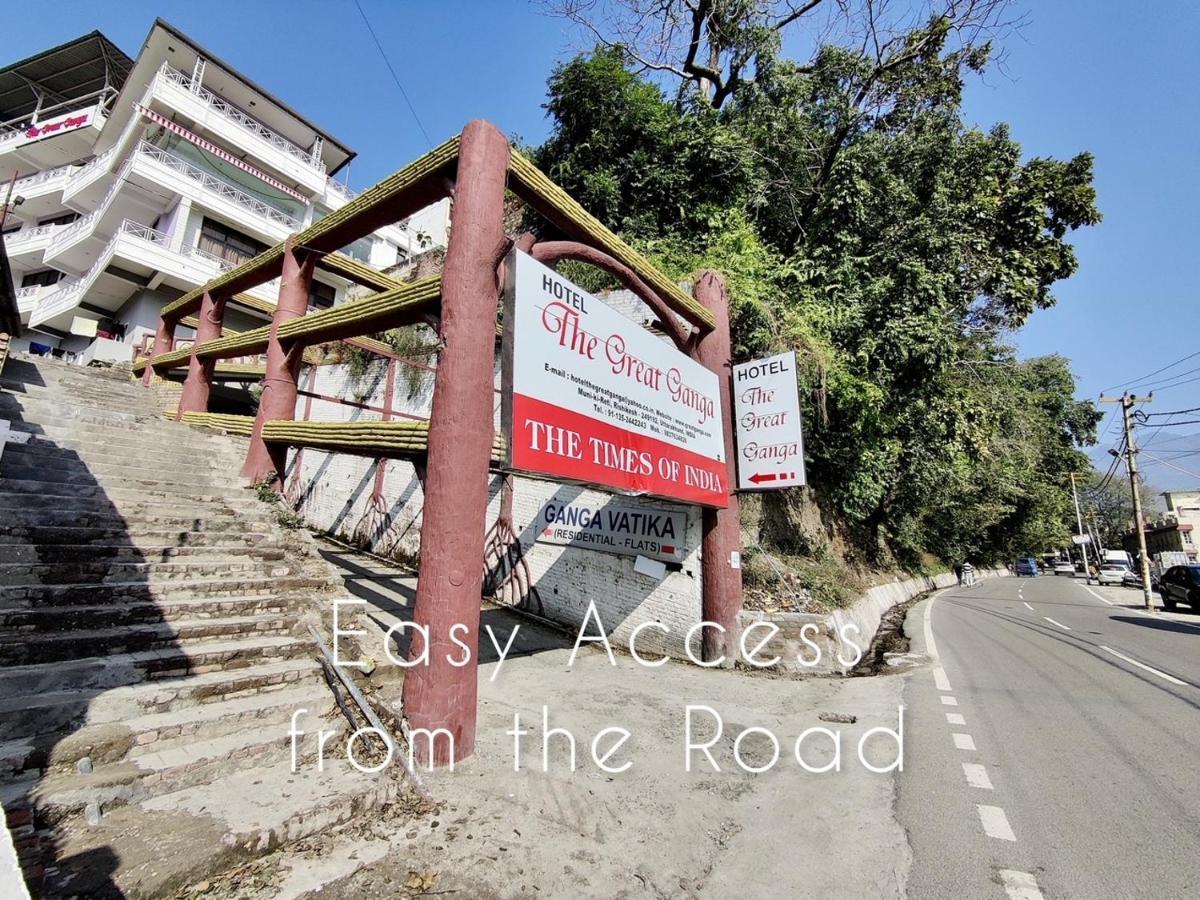 Hotel The Great Ganga Rishīkesh Esterno foto